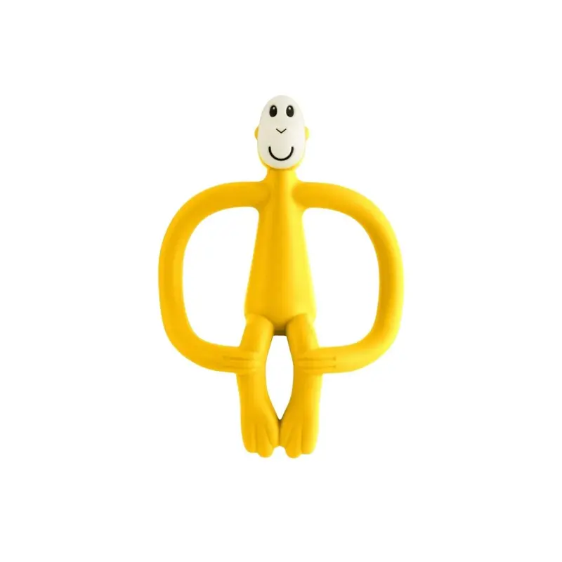 Matchstick Monkey Original Teething Toy - Yellow 1