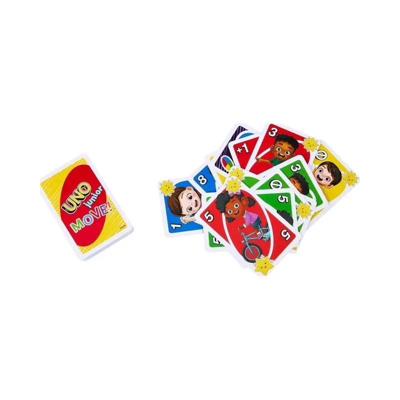 Mattel Uno Junior Move Card Game 2