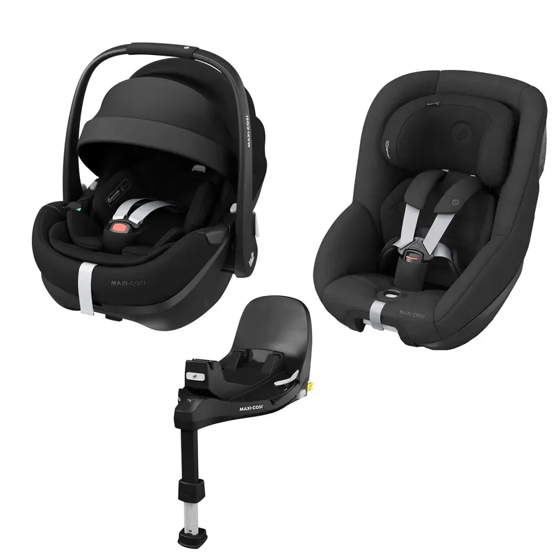 Maxi-Cosi 360 Pro 2 Family Bundle In Twillic Black 1