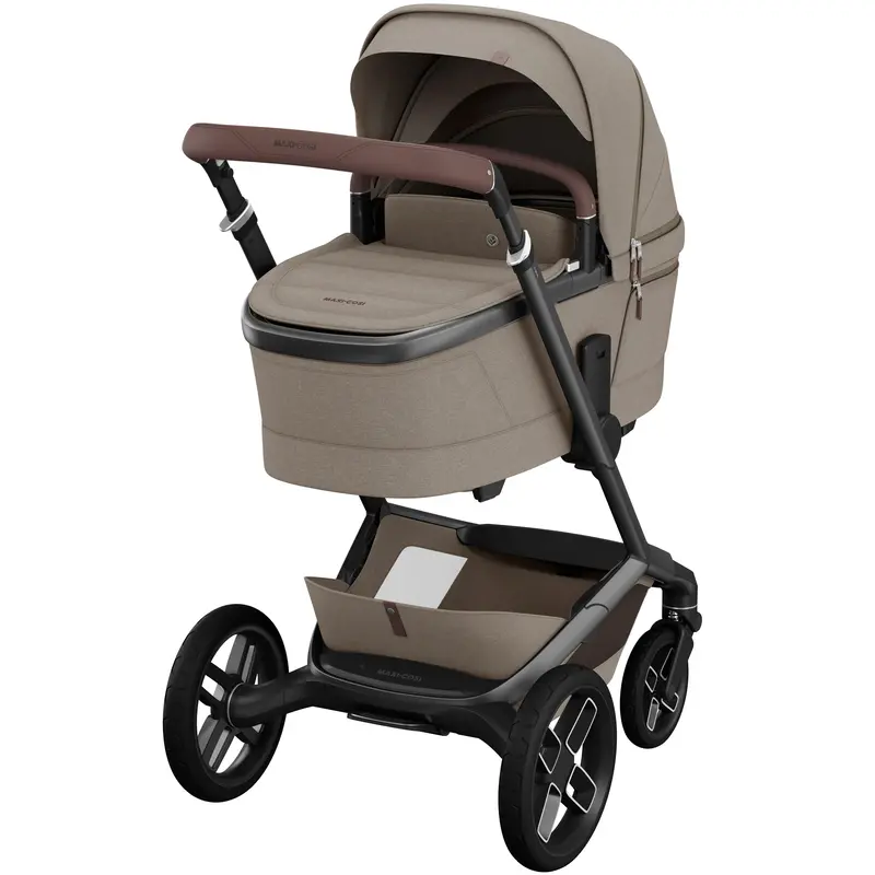 Maxi-Cosi Fame 9 Piece Emerald 360 Pro 2 Bundle In Twillic Truffle (Black Wheels) 2