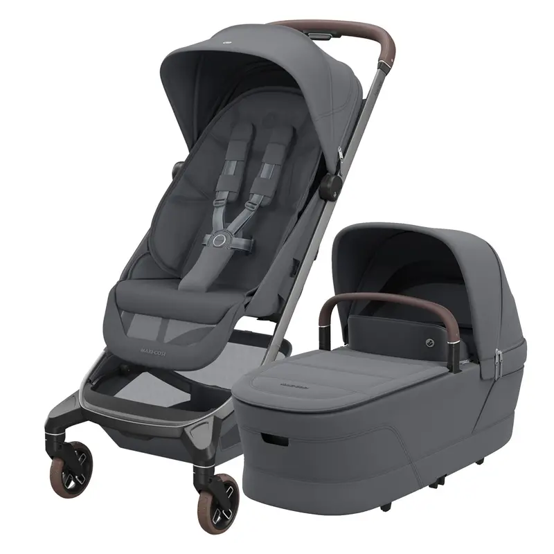 Maxi-Cosi Fame Cabin Complete Pram In Moon Graphite 1
