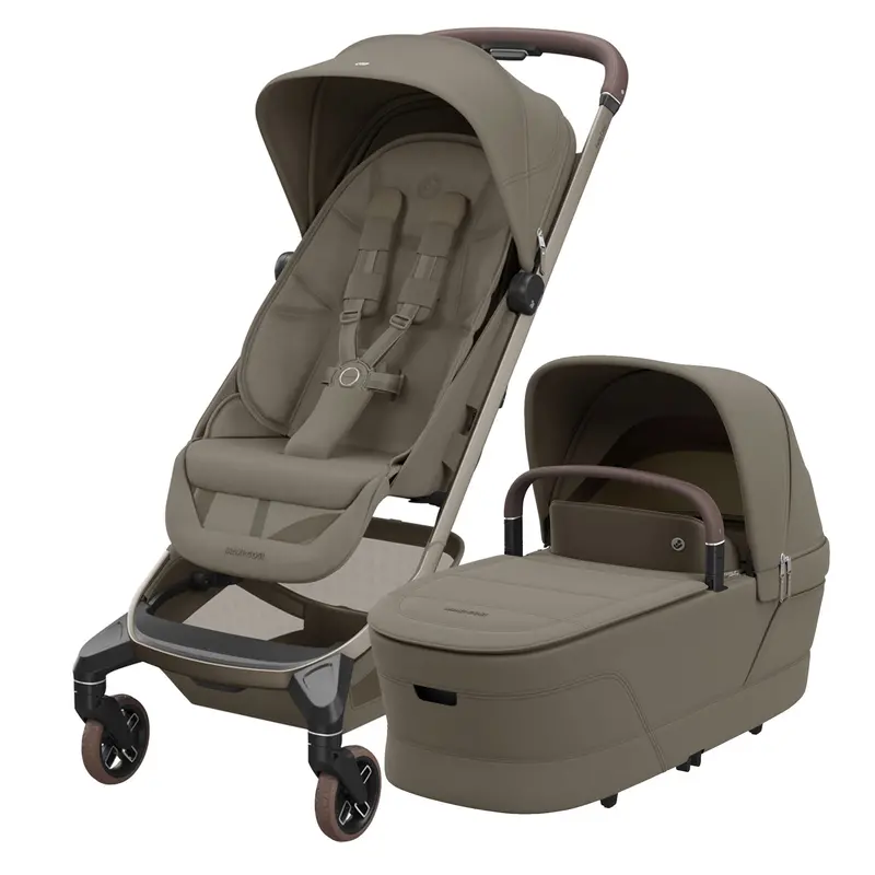 Maxi-Cosi Fame Cabin Complete Pram In Oak Truffle 1