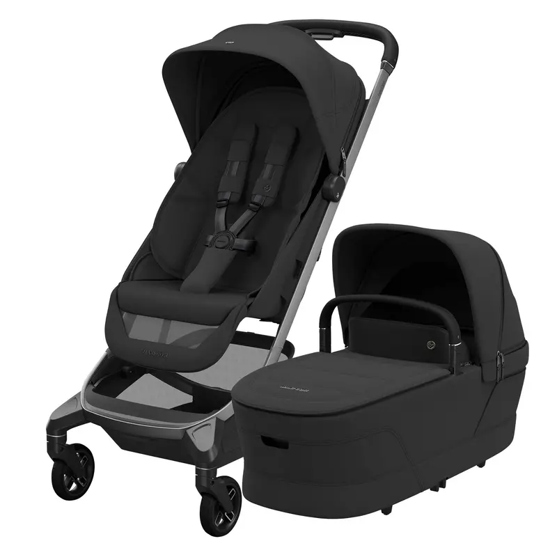 Maxi-Cosi Fame Cabin Complete Pram In Onyx Black 1