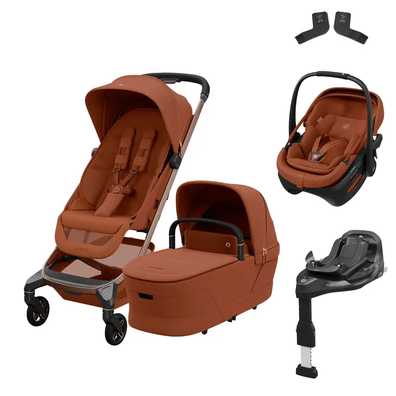 Maxi-Cosi Fame Cabin Zero G Bundle In Copper Terra 1