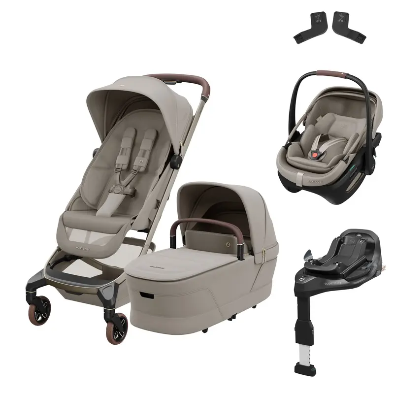 Maxi-Cosi Fame Cabin Zero G Bundle In Sapphire Sand 1