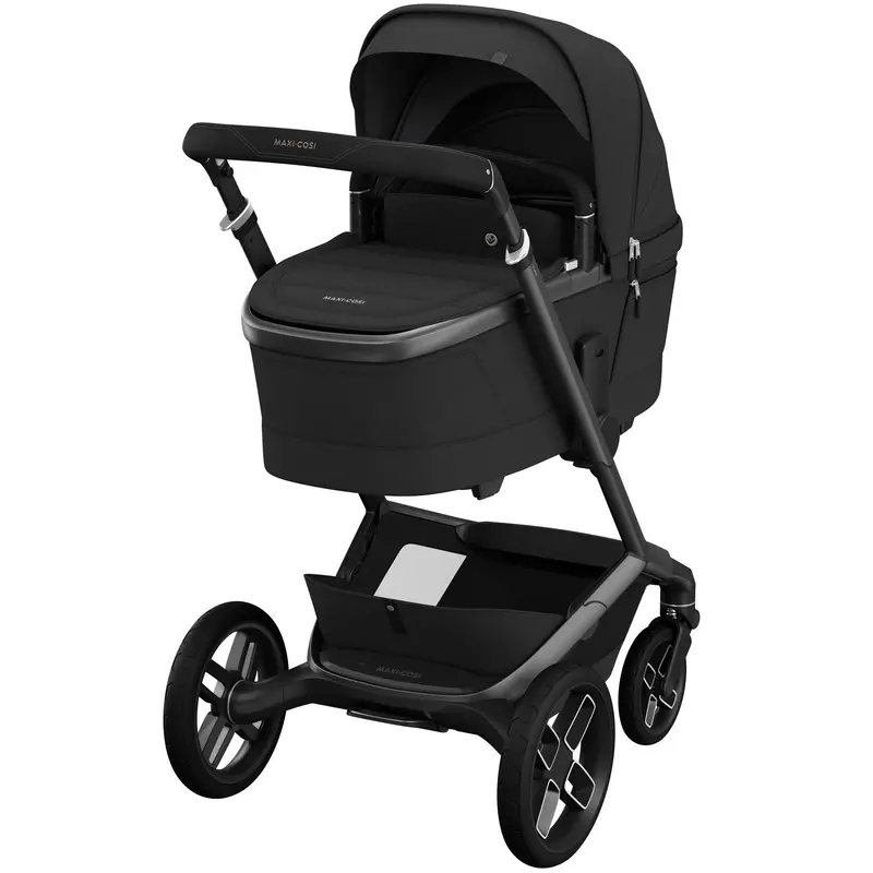 Maxi-Cosi Fame Pram With Carrycot In Twillic Black 2