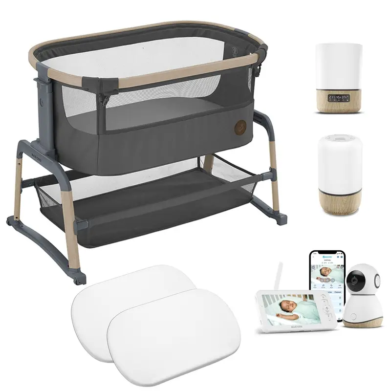 Maxi-Cosi Home Ultimate Sleep Bundle In Beyond Graphite 1