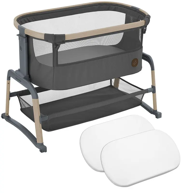 Maxi-Cosi Home Ultimate Sleep Bundle In Beyond Graphite 2