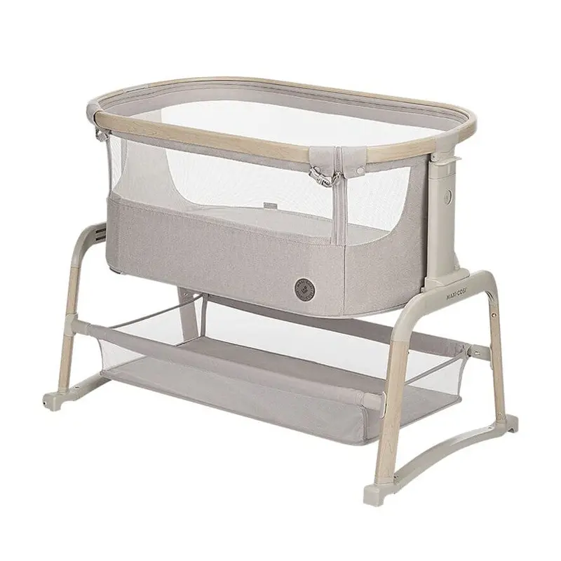 Maxi-Cosi Iora Air Bedside Crib In Classic Beige 1