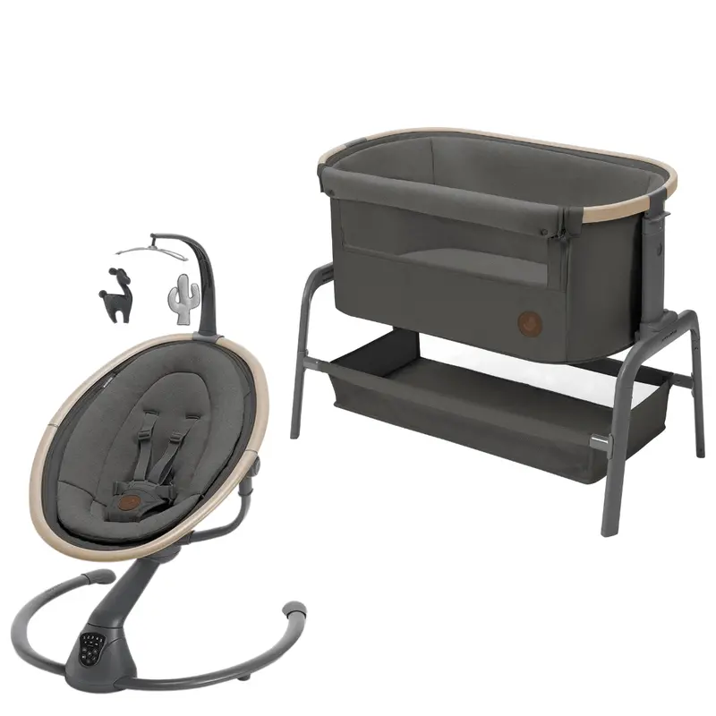 Maxi-Cosi Iora & Cassia Home Bundle In Beyond Graphite 1