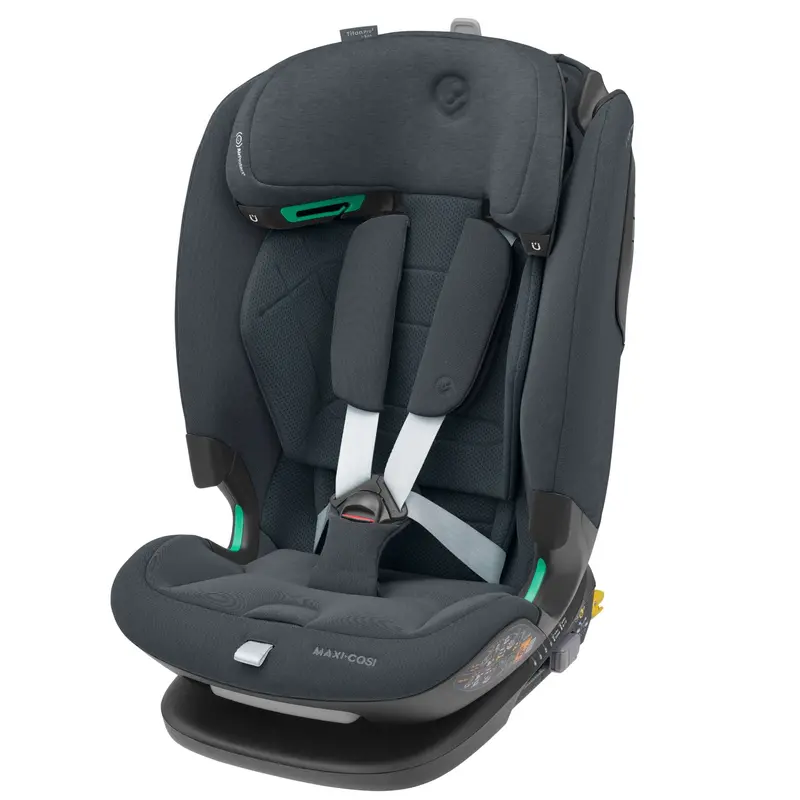 Maxi-Cosi Titan Pro I-Size Car Seat In Authentic Graphite 2 1