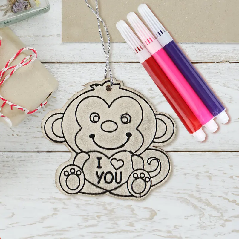 Mdf Decorativo Para Pintar De Monky 10Cm 2
