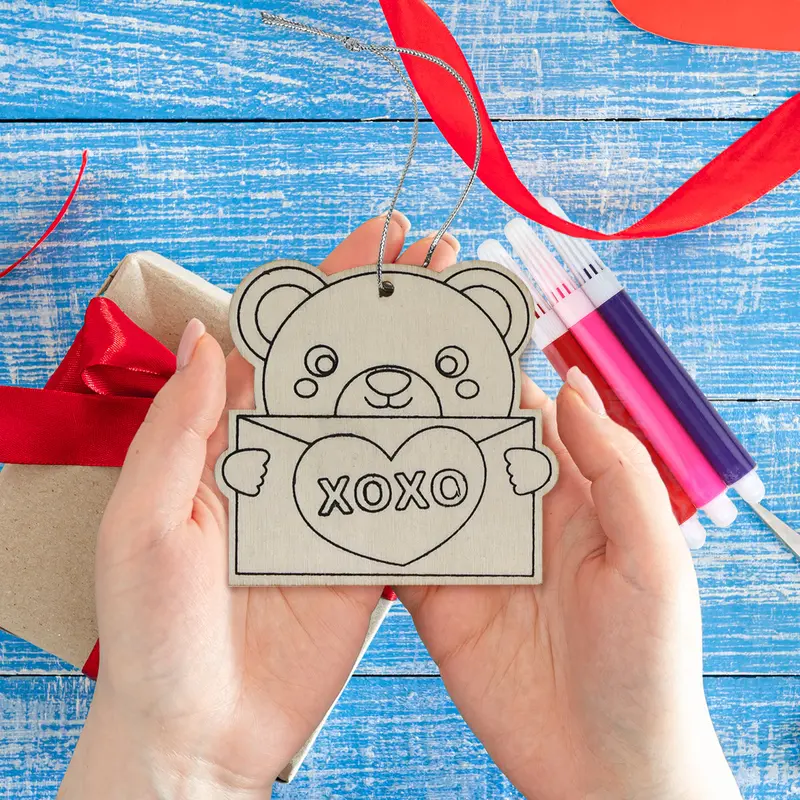 Mdf Decorativo Para Pintar De Osito 10Cm 1