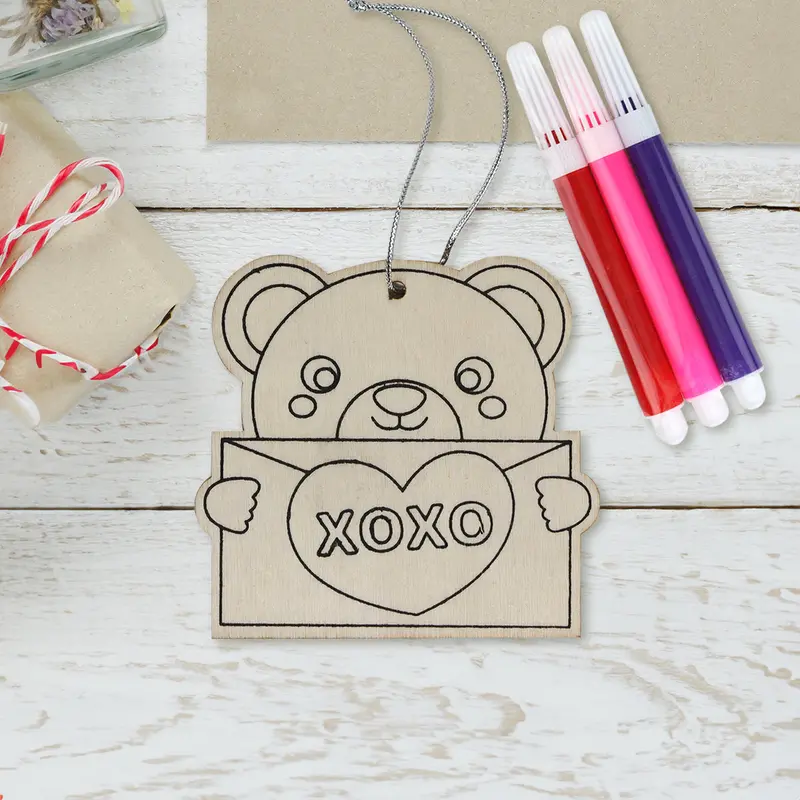 Mdf Decorativo Para Pintar De Osito 10Cm 2