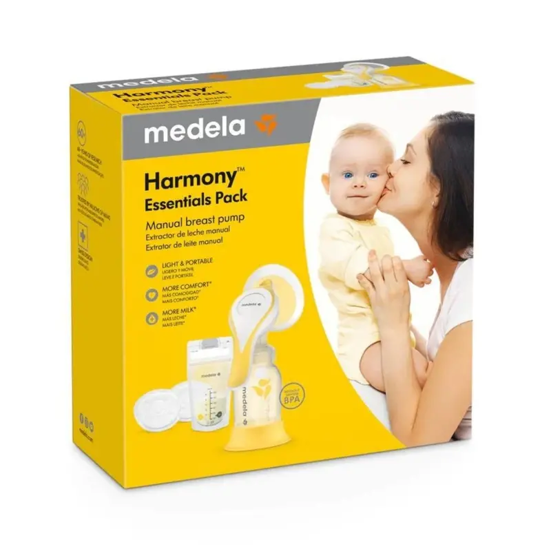 Medela Harmony Manual Breast Pump & Feed Set 1