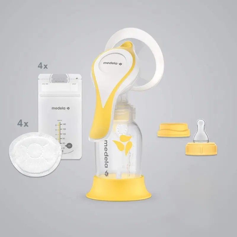 Medela Harmony Manual Breast Pump & Feed Set 2