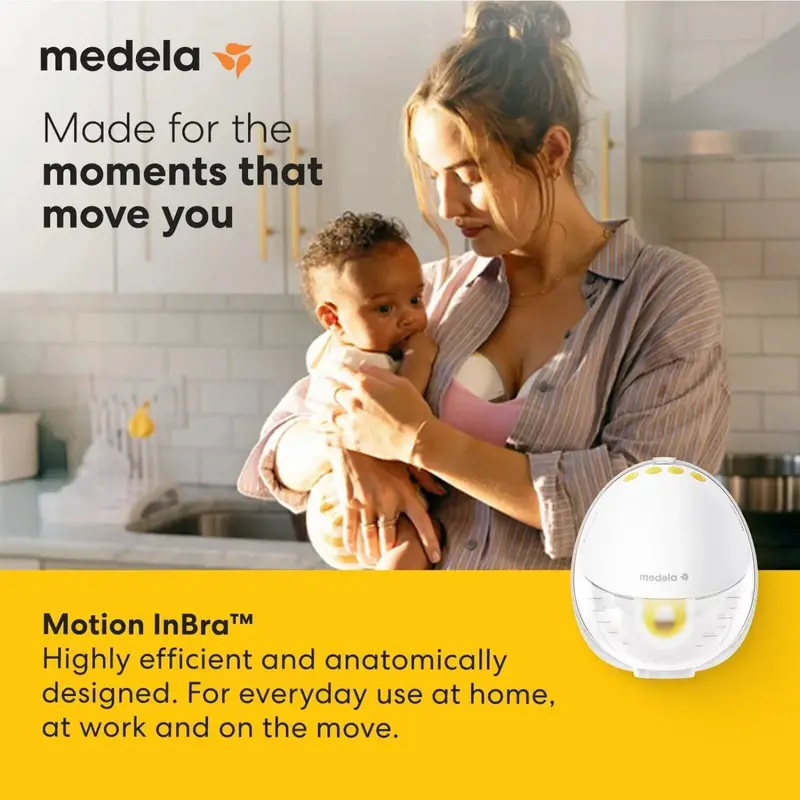Medela Motion Inbra Single Electric Wearable Breast Pump 2