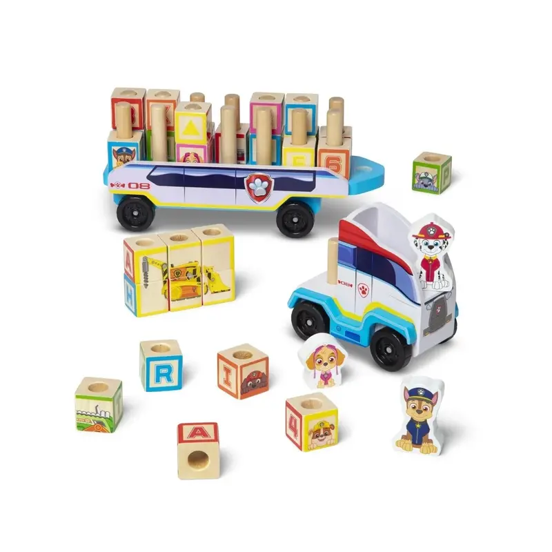 Melissa & Doug Paw Patrol Abc Block Truck 1