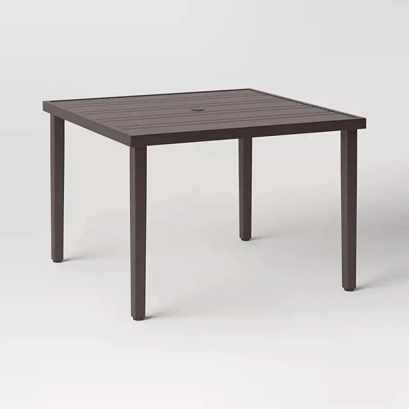 Mesa De Comedor Cuadrada Para Patio, Threshold 2