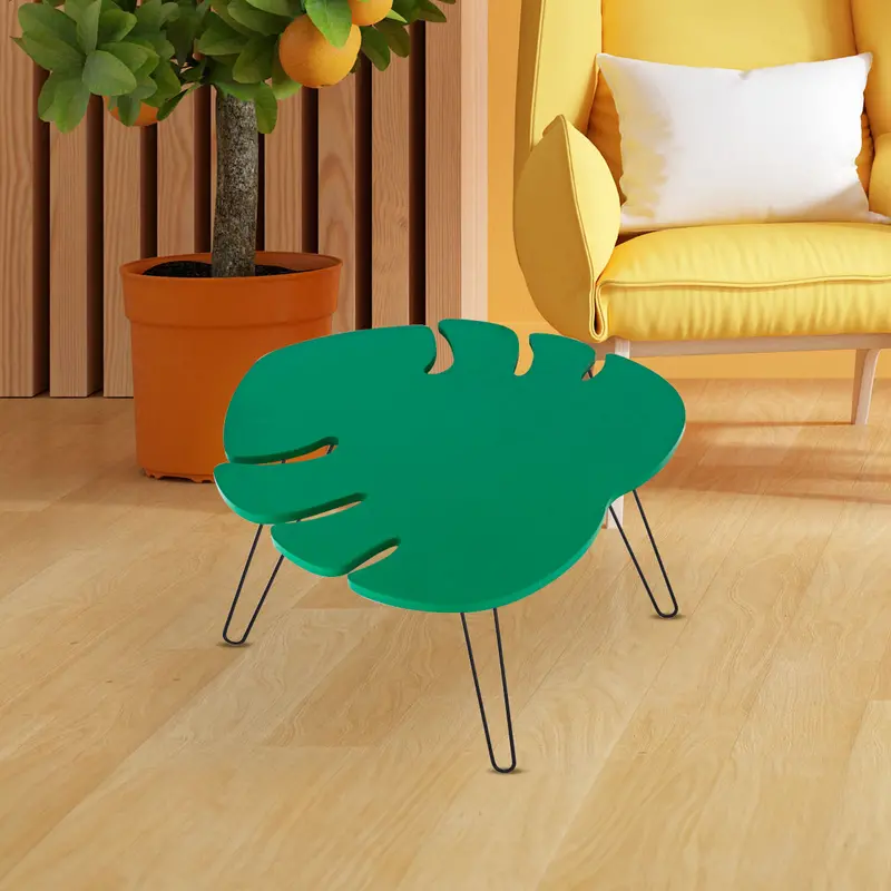 Mesa De Madera En Forma De Hoja, Inkanto 1