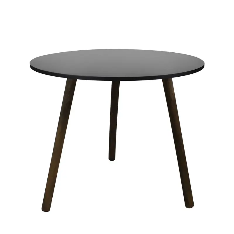 Mesa Inkanto Ovalada Negra 2