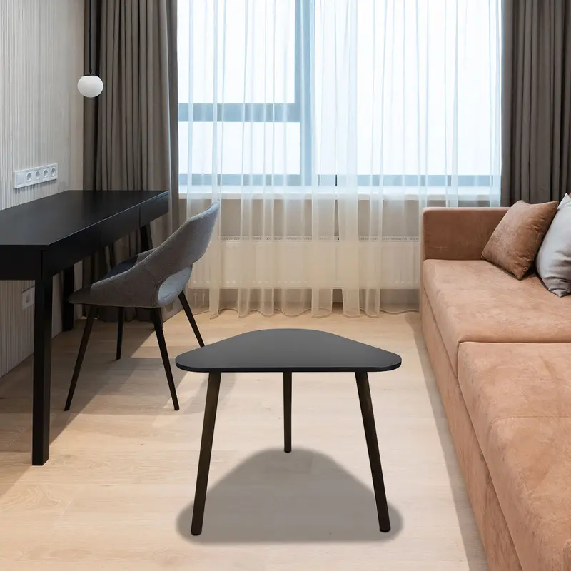 Mesa Inkanto Triangular Negra 1
