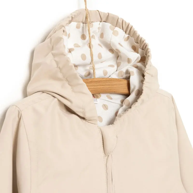 Midimod Girl Raincoat - Beige 4