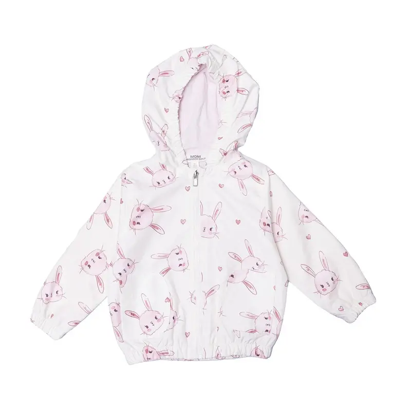 Midimod Girl Raincoat - Ecru 2