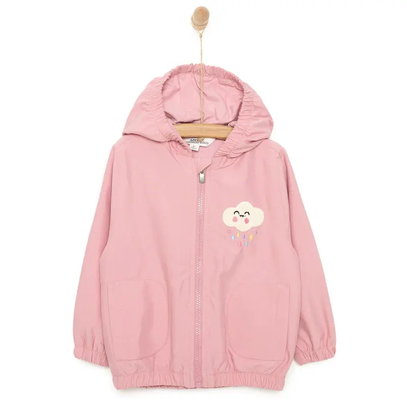 Midimod Girl Raincoat - Pink 1