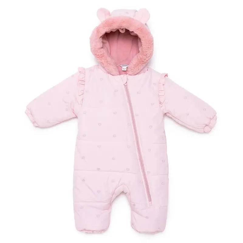 Midimod Girl Snowsuit - Light Pink 1