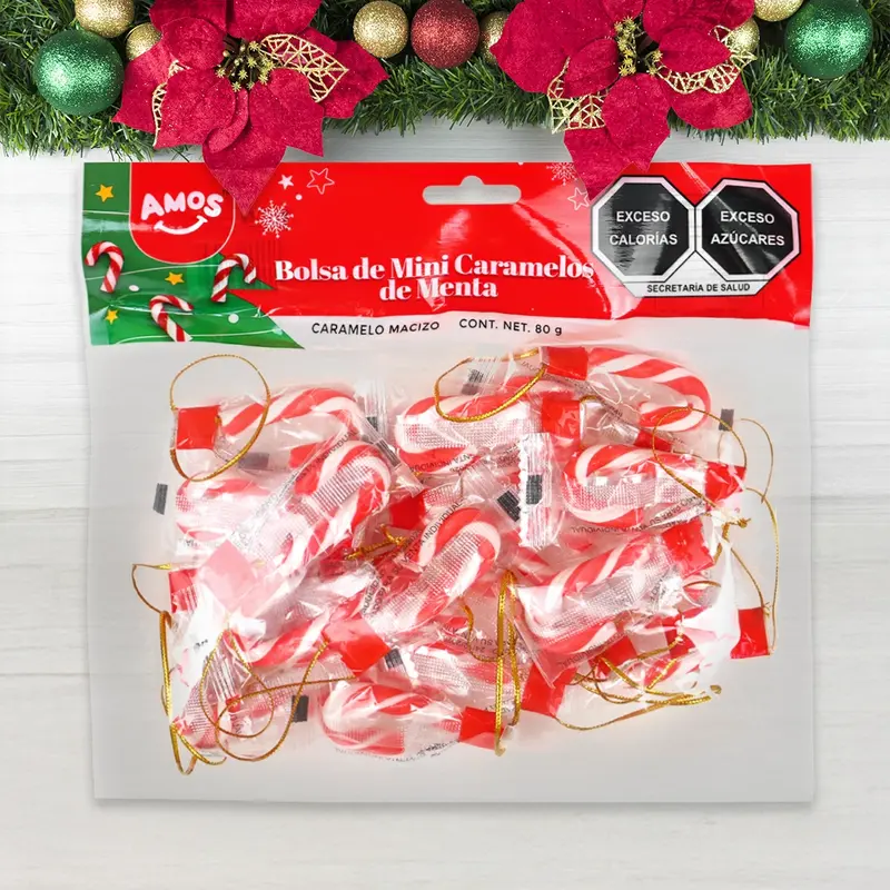 Mini Bastones De Dulce, 80 Gr 2
