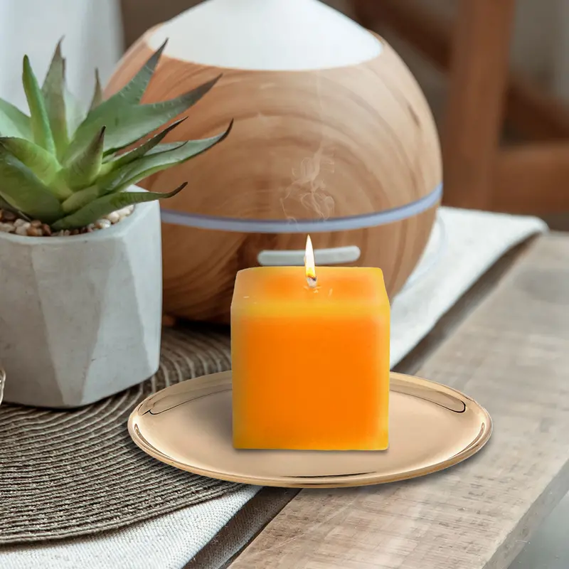 Mini Cirio Aromático Color Naranja 1