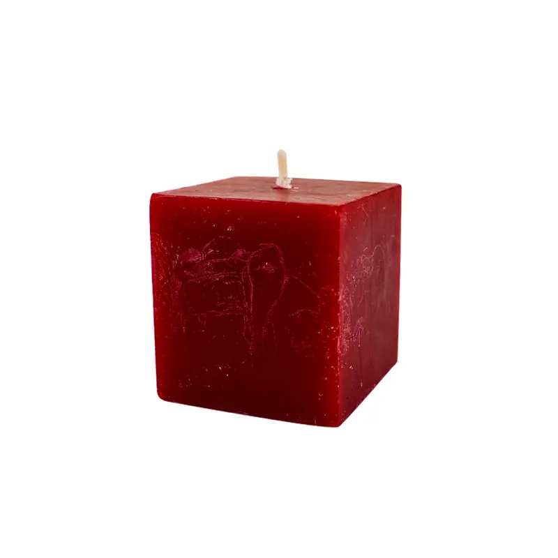 Mini Cirio Aromático Color Rojo 2