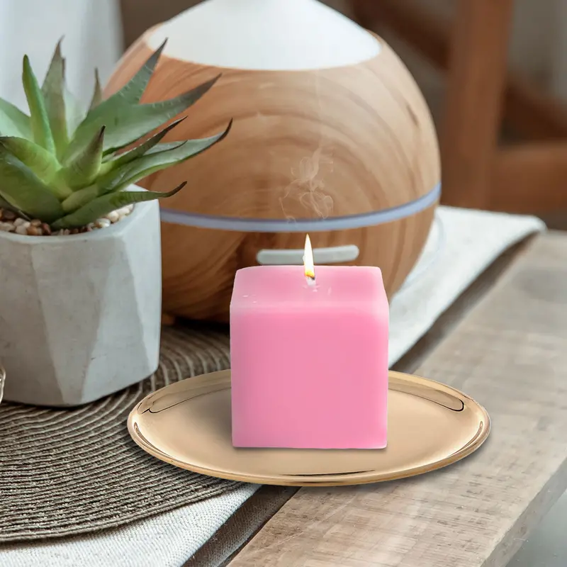Mini Cirio Aromático Color Rosa 1