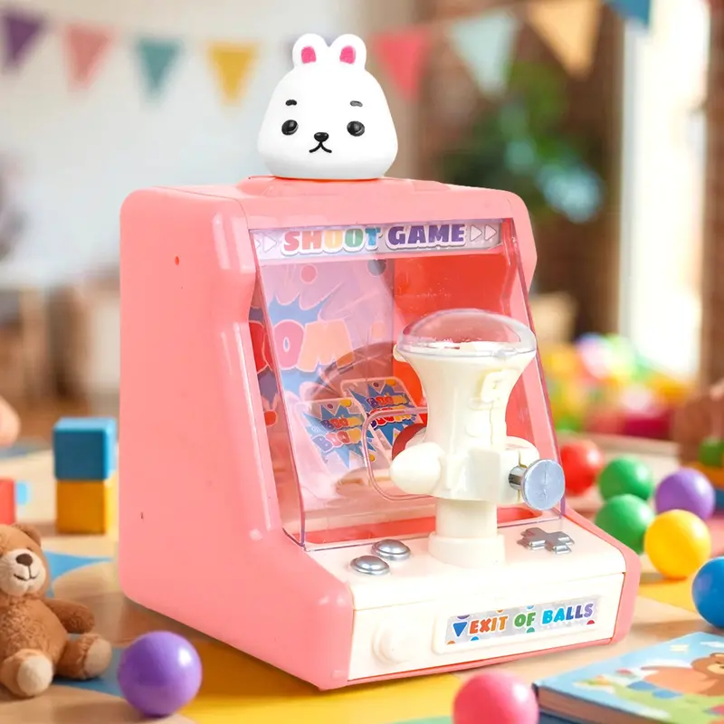 Mini Juego De Arcade De Mesa “Shoot Game”, Conejito 1