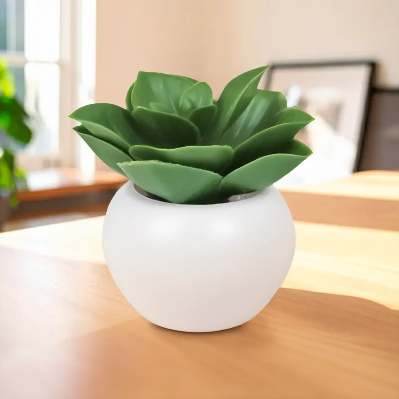 Mini Maceta, Planta Artificial 2