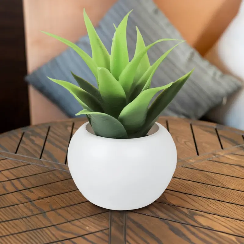 Mini Maceta, Planta Artificial, Agave 1