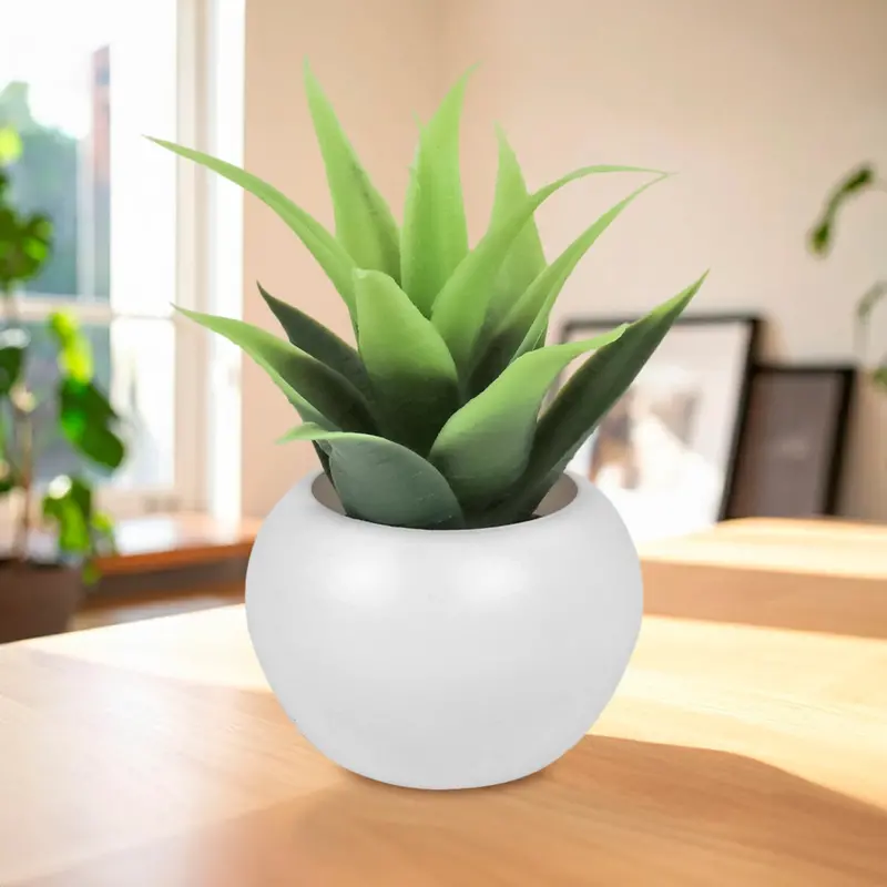 Mini Maceta, Planta Artificial, Agave 2