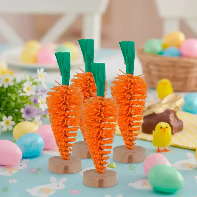 Mini Zanahorias Decorativas, 6 Pzas 2