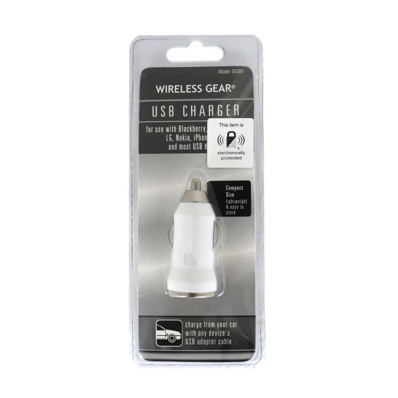 Minicargador Usb Para Automóvil, Wireless Gear 2
