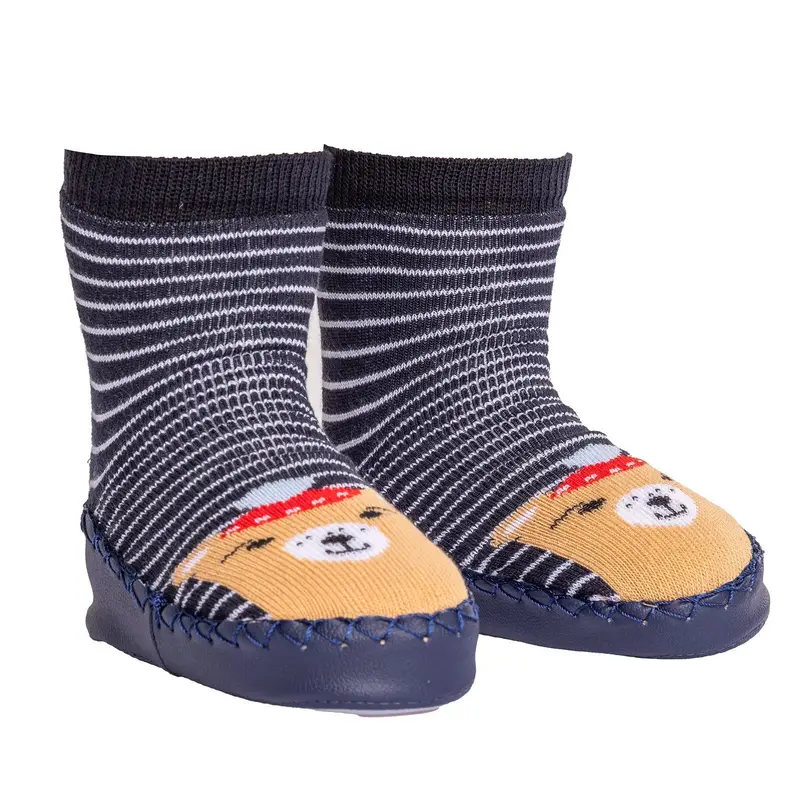 Minissa Baby Boy Socks - Light Brown 1