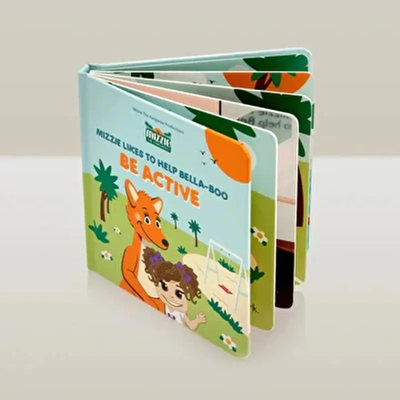 Mizzie The Kangaroo Be Active Touch & Feel Book 1