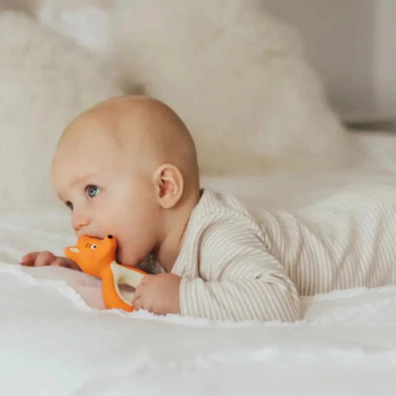 Mizzie The Kangaroo Mini Mizzie 100% Natural Rubber Teether 2