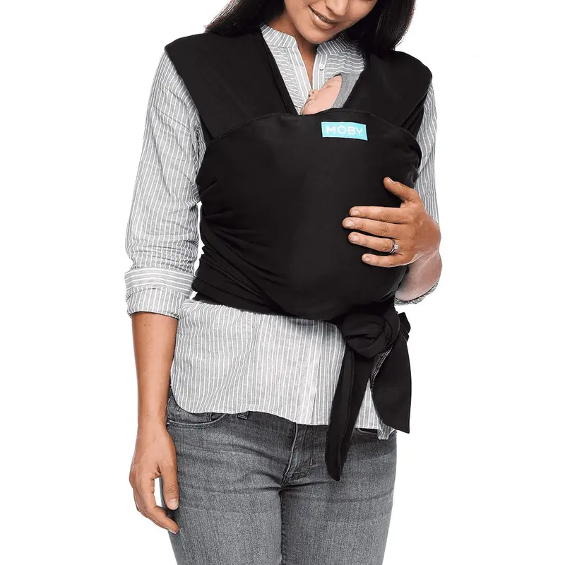 Moby Classic Wrap In Black 1