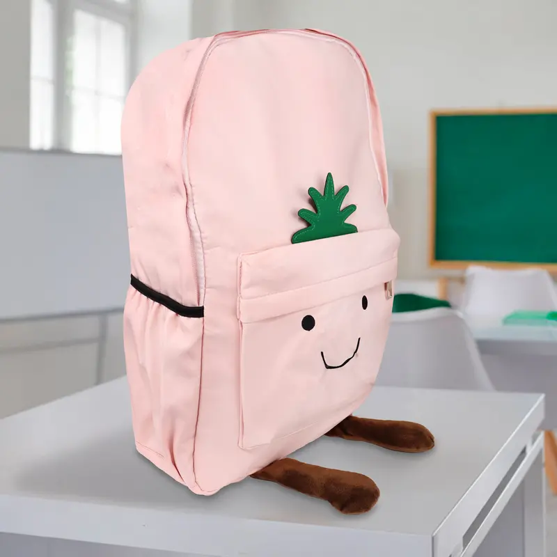 Mochila Con Diseño Divertido, Color Rosa 2