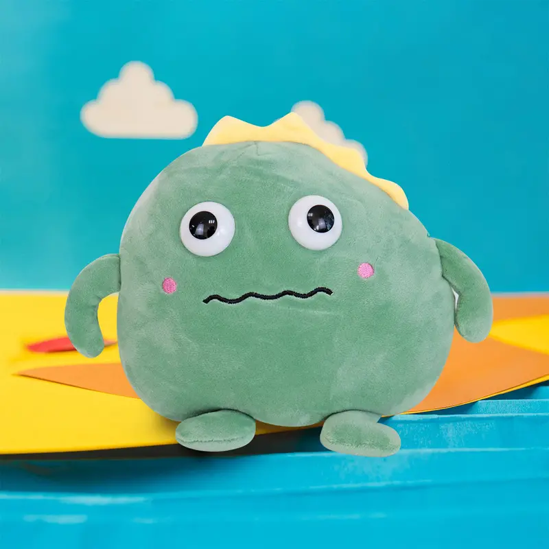 Mochila De Monstruo De Peluche Pistache 2