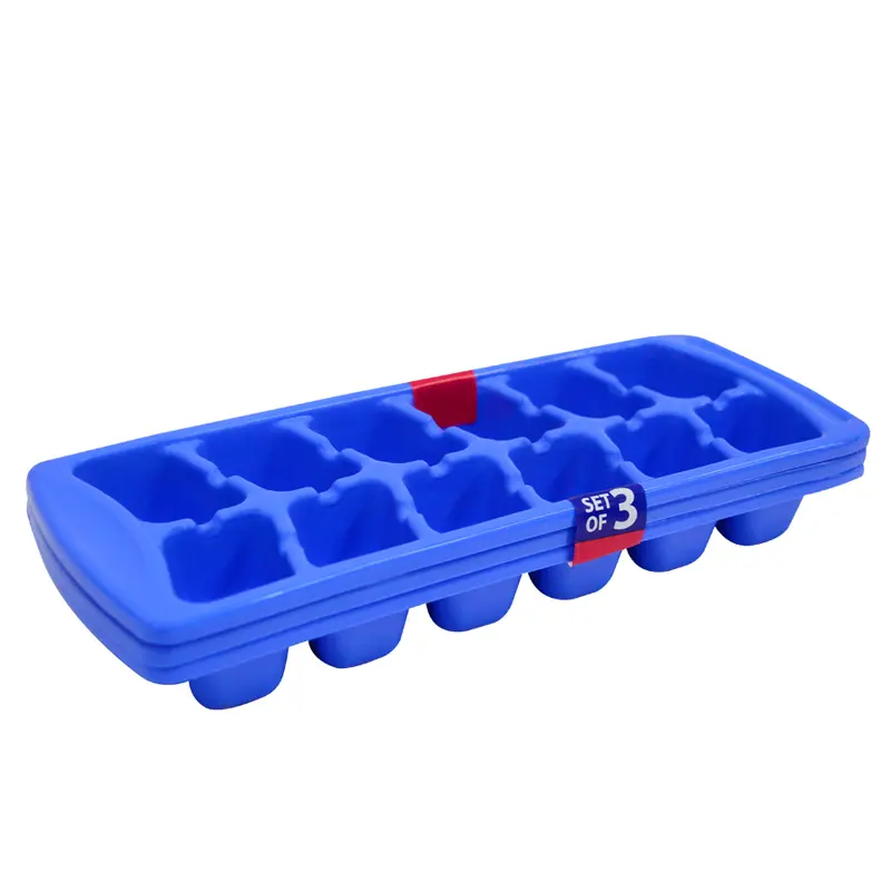 Molde De Plástico Para Hielo 3 Piezas 4