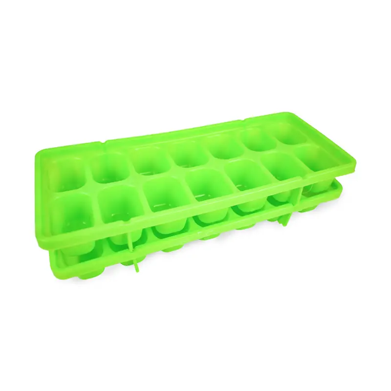 Molde De Plástico Para Hielo Verde 1