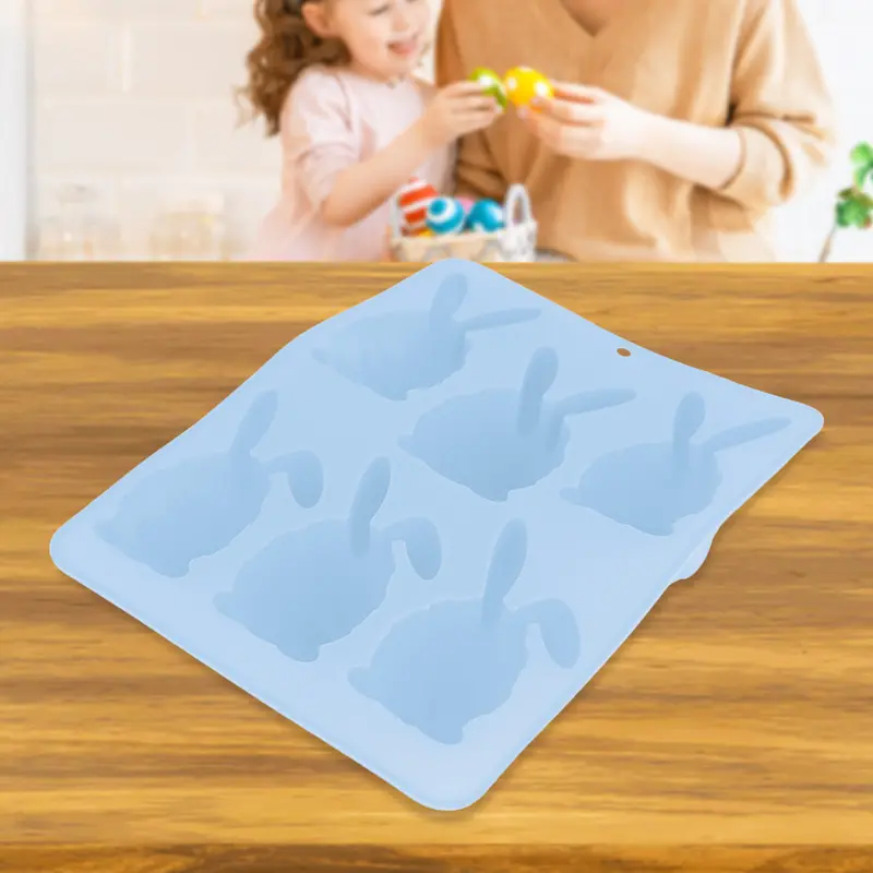 Molde De Silicona Para Pascua, Color Azul Cielo 1