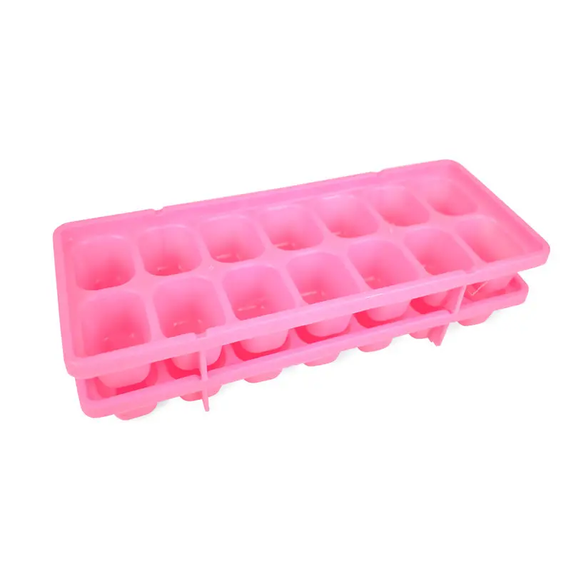 Molde Para Hielo, 2 Piezas, Color Rosa 1